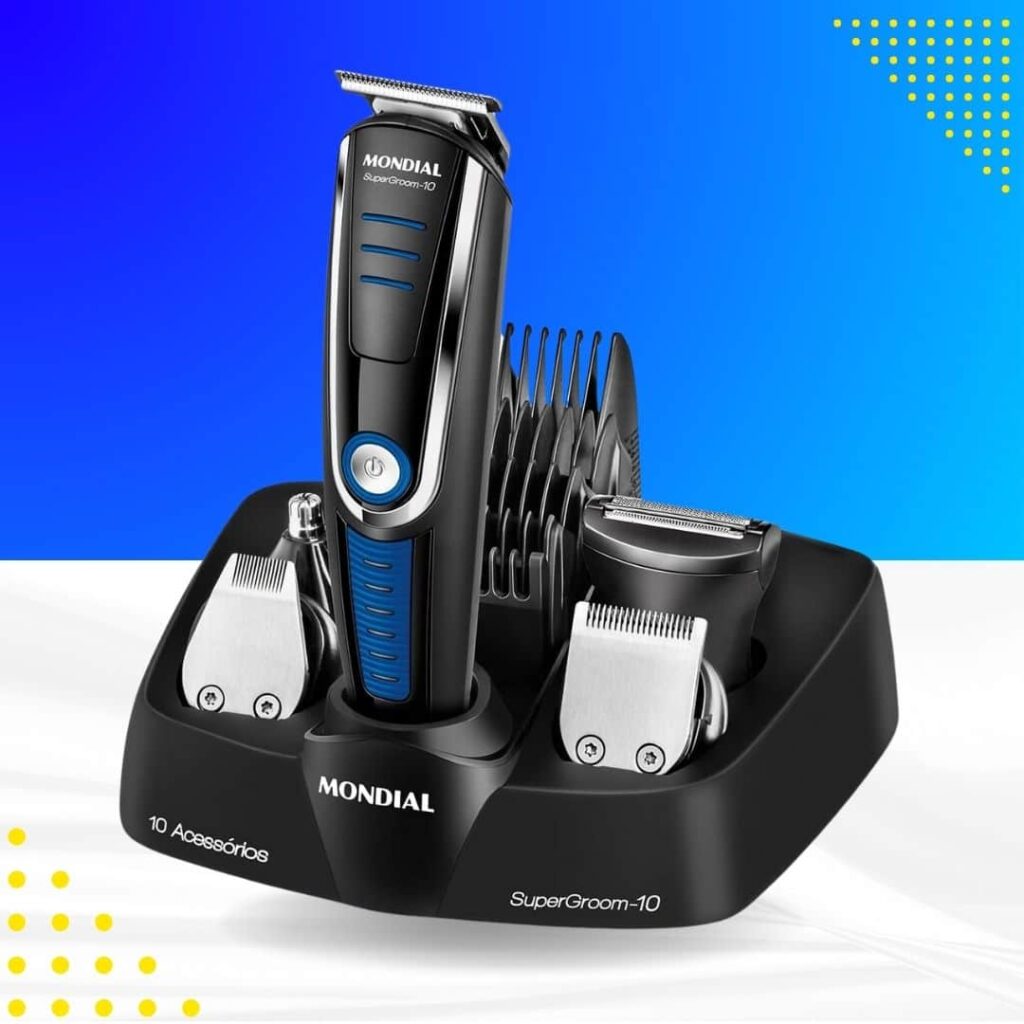 Barbeador Elétrico Super Groom 10 da Mondial