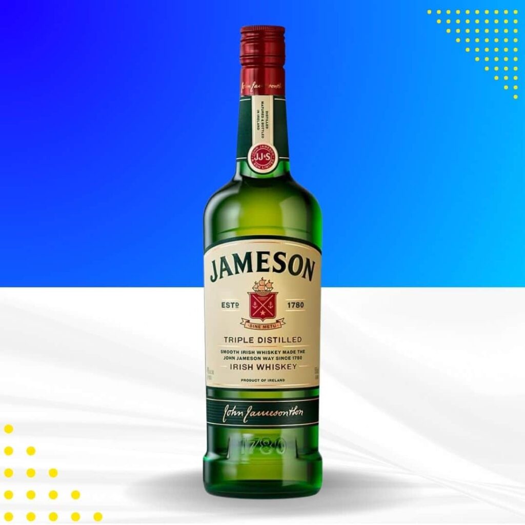 Wiskey Irlandês da marca Jameson