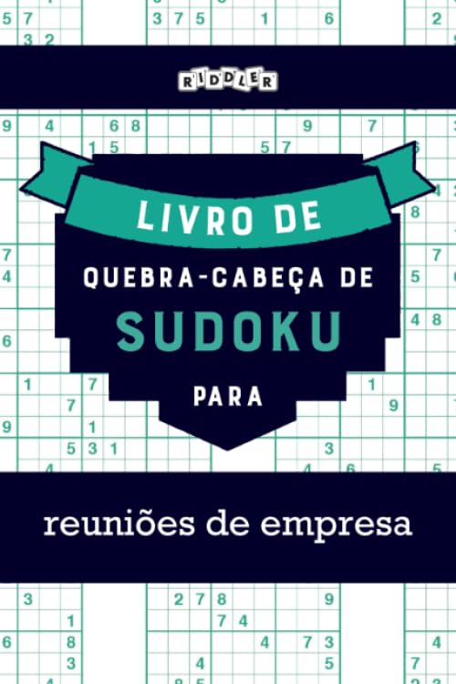 Livro de Quebra-Cabeças de Sudoku