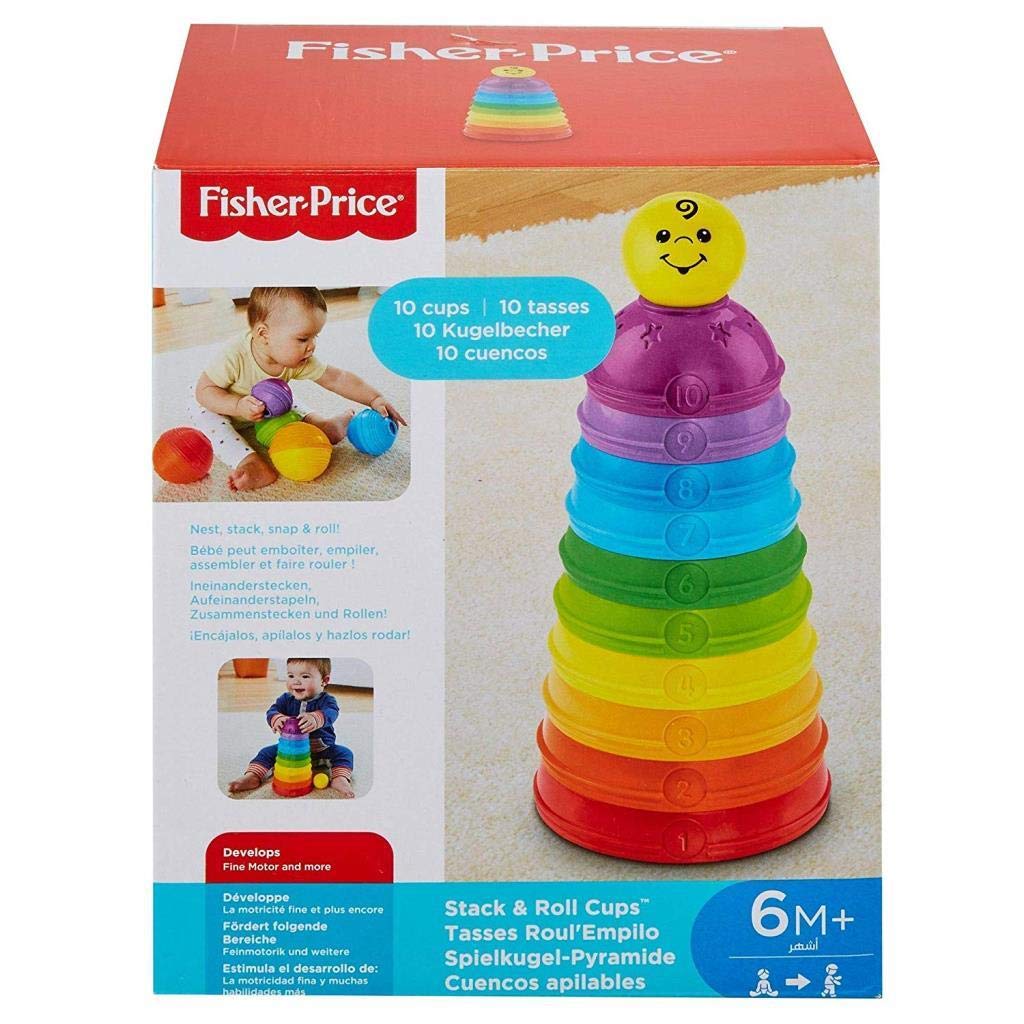 Fisher-Price Potinhos Empilhar & Rolar