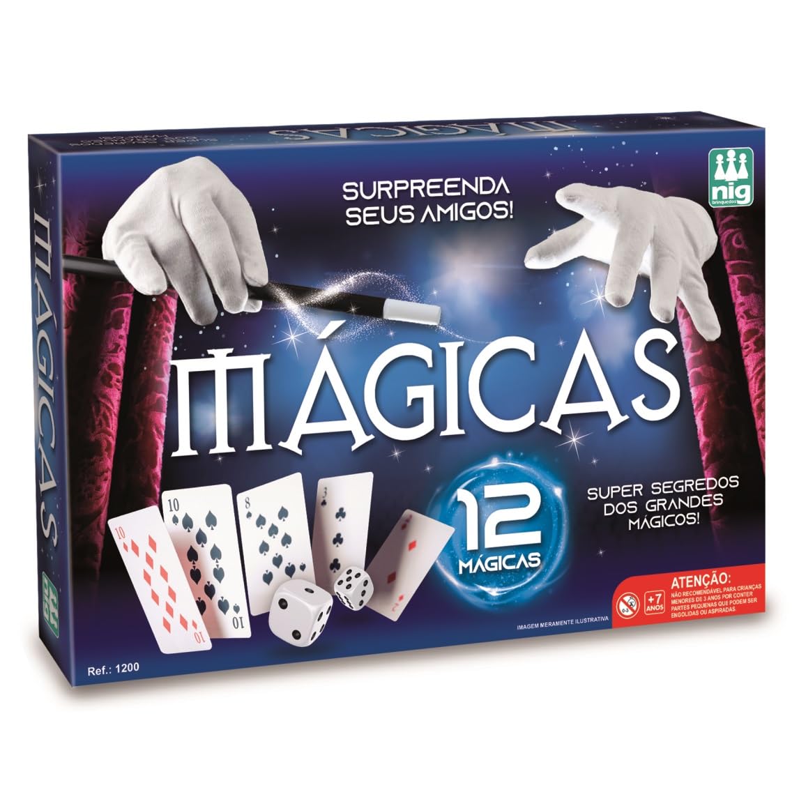 Kit de Mágicas NIG Brinquedos