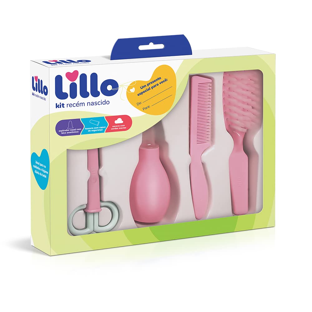 Lillo Kit de Higiene Rosa