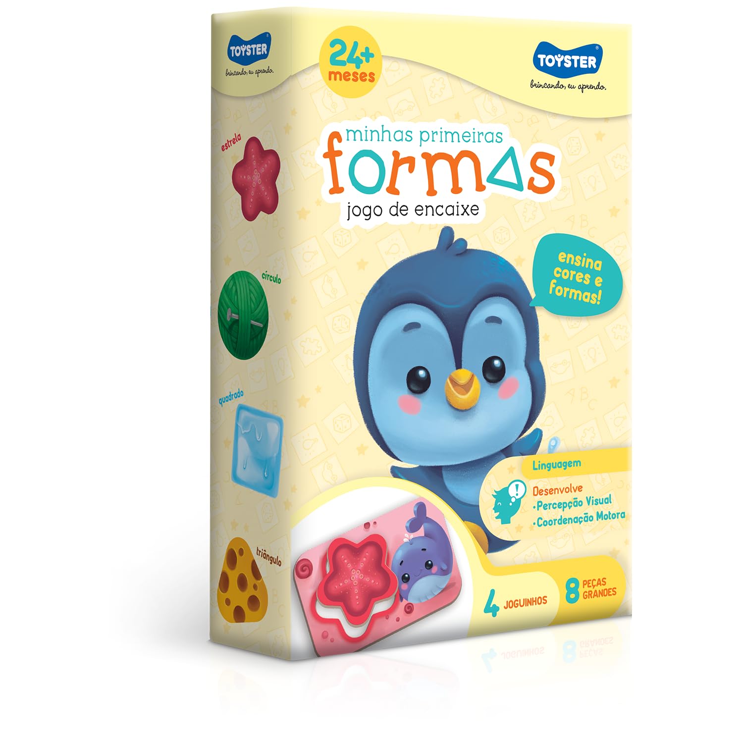 Toyster Jogo Educativo Minhas Primeiras Formas