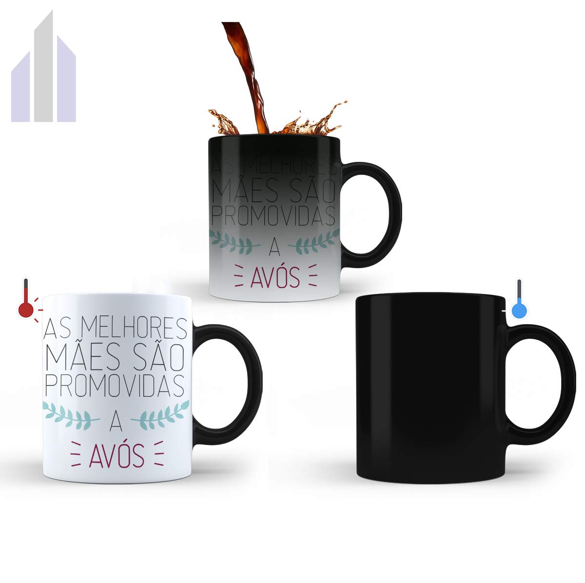 Caneca Mágica Avó - Promovidas a Avós (B08WLDQLN4)