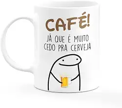 Caneca Divertida Cedo Pra Cerveja 300ml