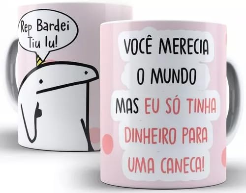 Caneca de Aniversário Flork Meme 325 ml
