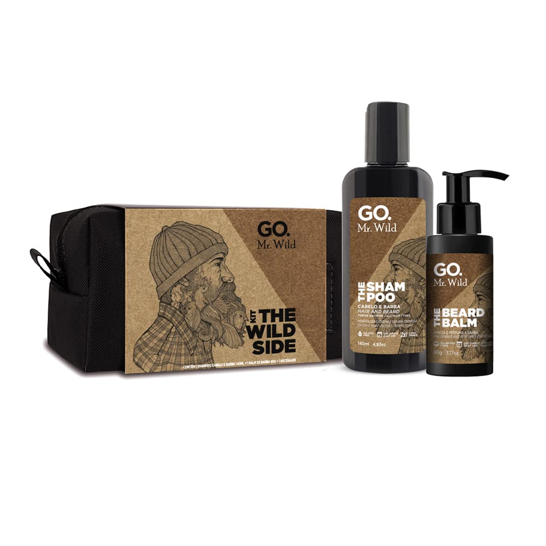 Kit Necessaire Go Man Mr Wild