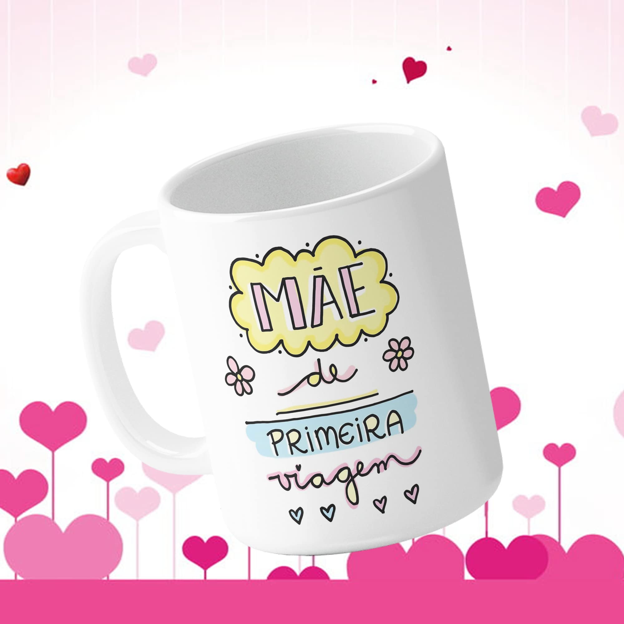 Caneca para Mãe de Primeira Viagem