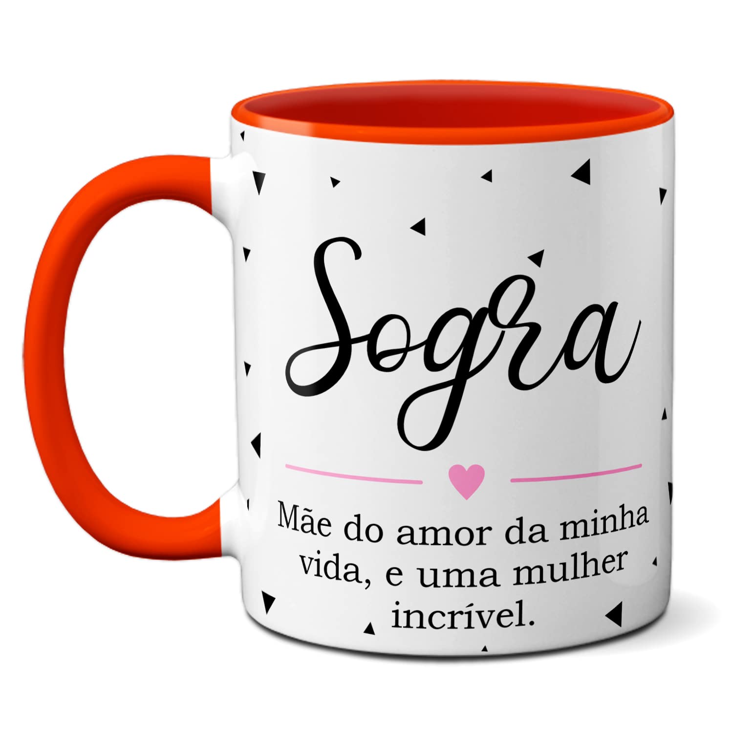 Caneca Sogra Mãe Do Amor Da Minha Vida, Mulher Incrível