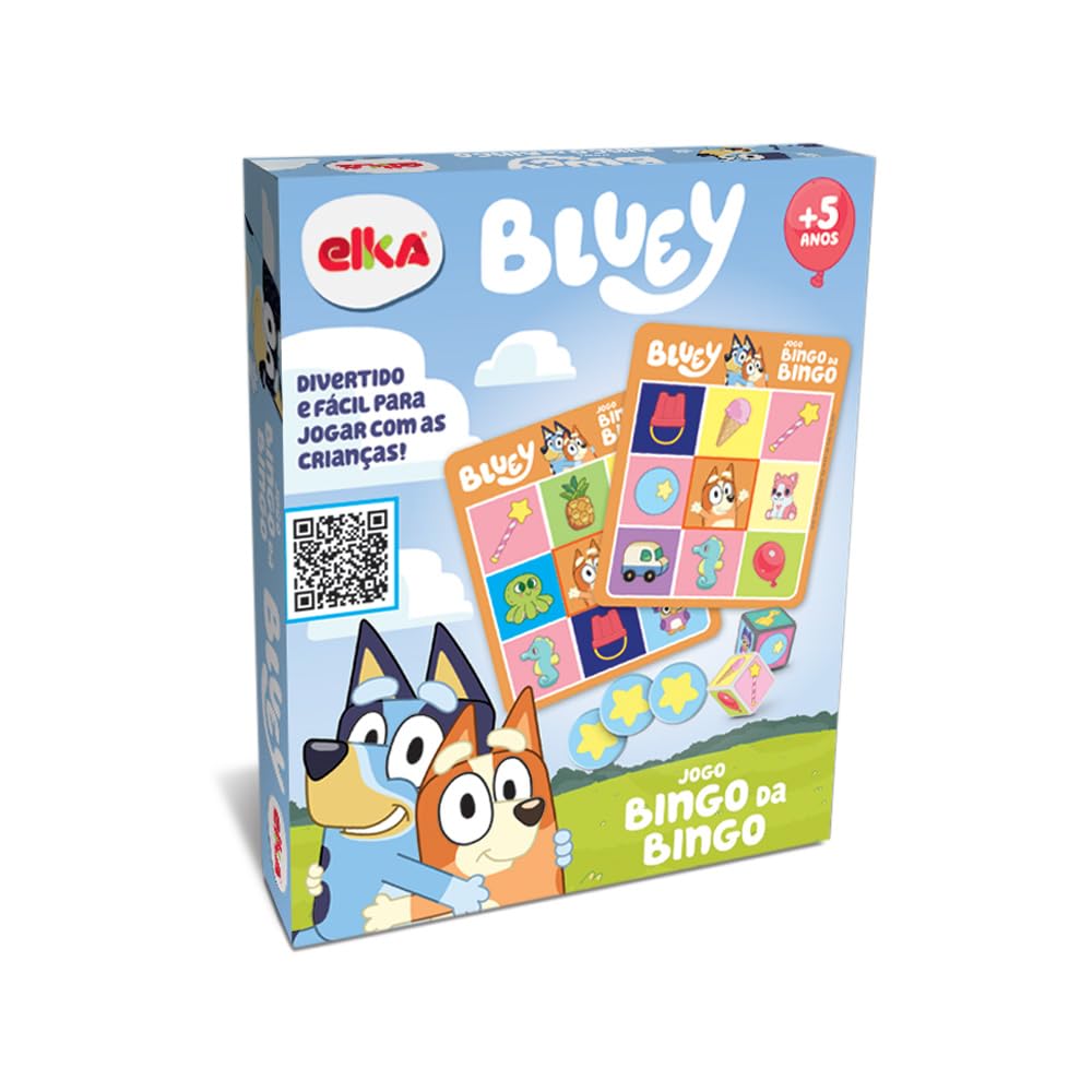 Jogo Bingo da Bluey
