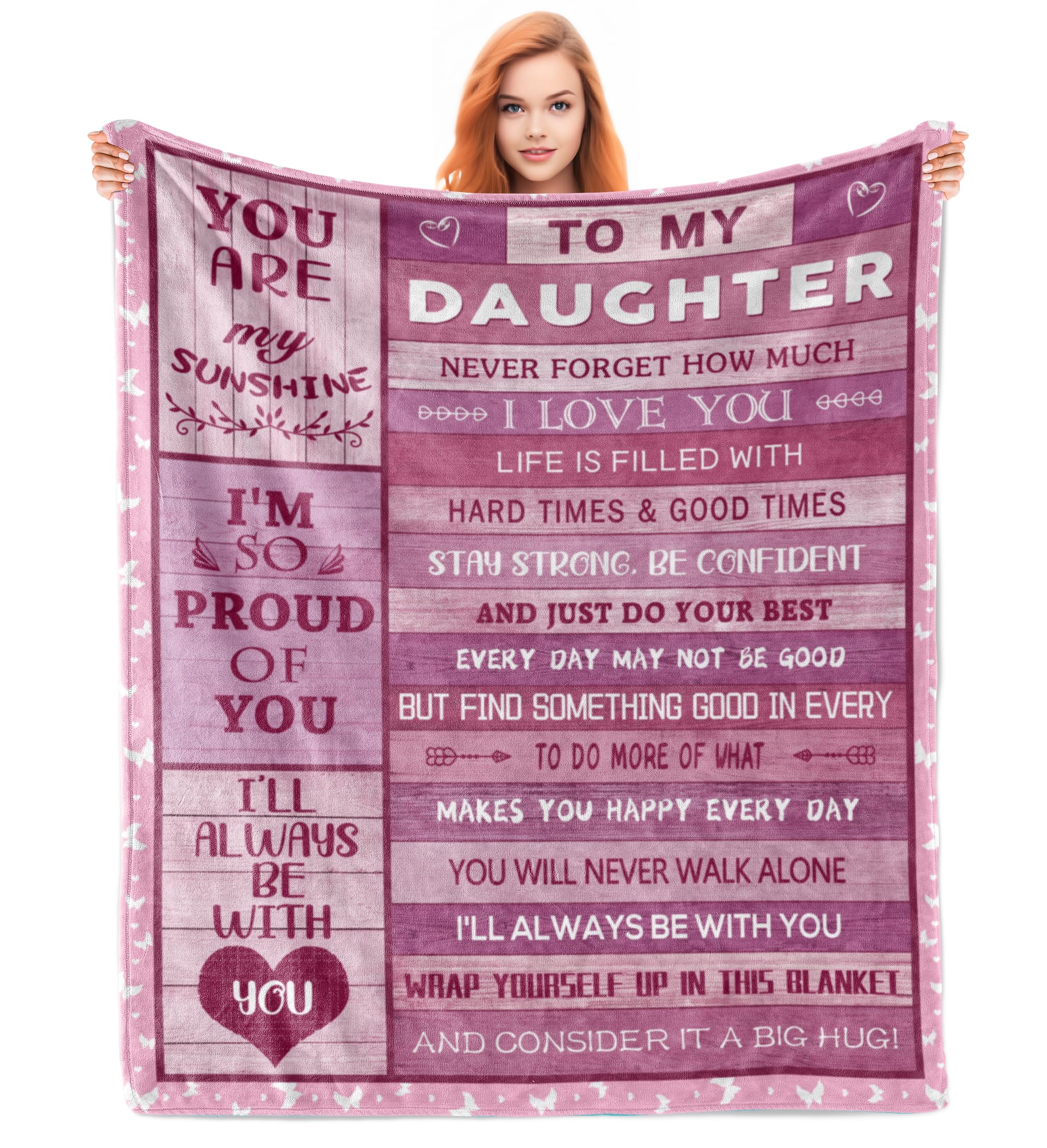 Cobertor Aconchegante ‘Para Minha Filha’