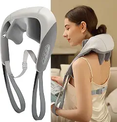 Evebless Massageador de Pescoço Shiatsu 5D