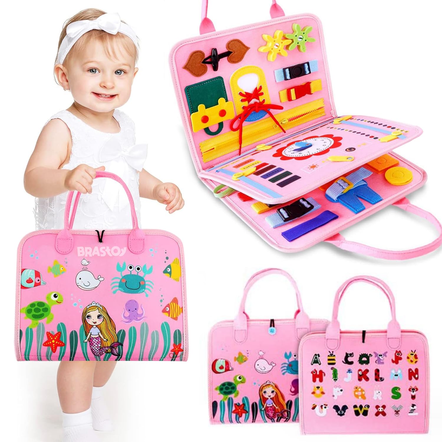 Brastoy Placa Sensorial Montessori Educativa