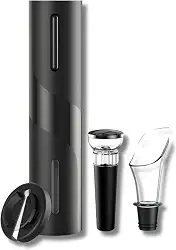 Kit Abridor de Vinho Elétrico Automático