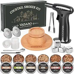 Kit Defumador de Whisky 20 Peças 6 Sabores