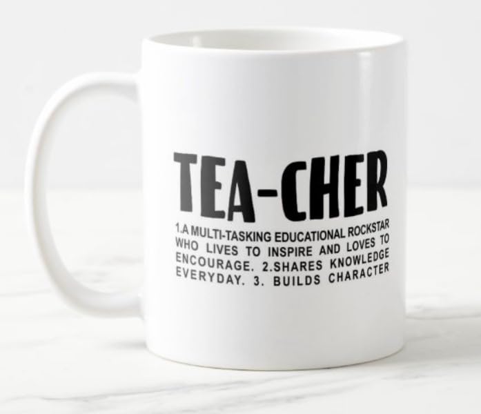Caneca Definição Teacher Inglês Significado