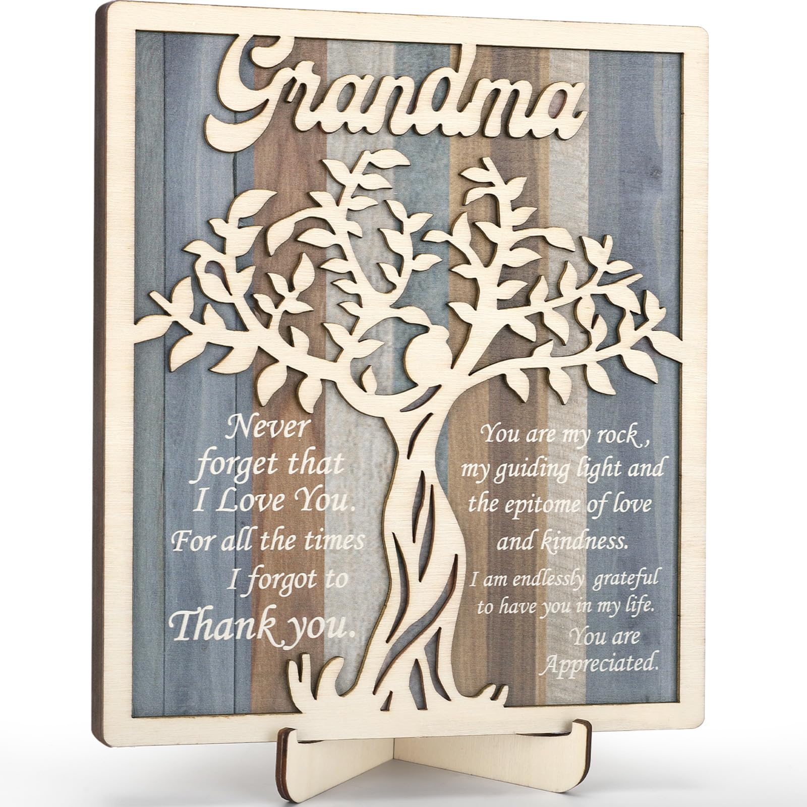 Belatelove Placa Decorativa de Mesa para Avó