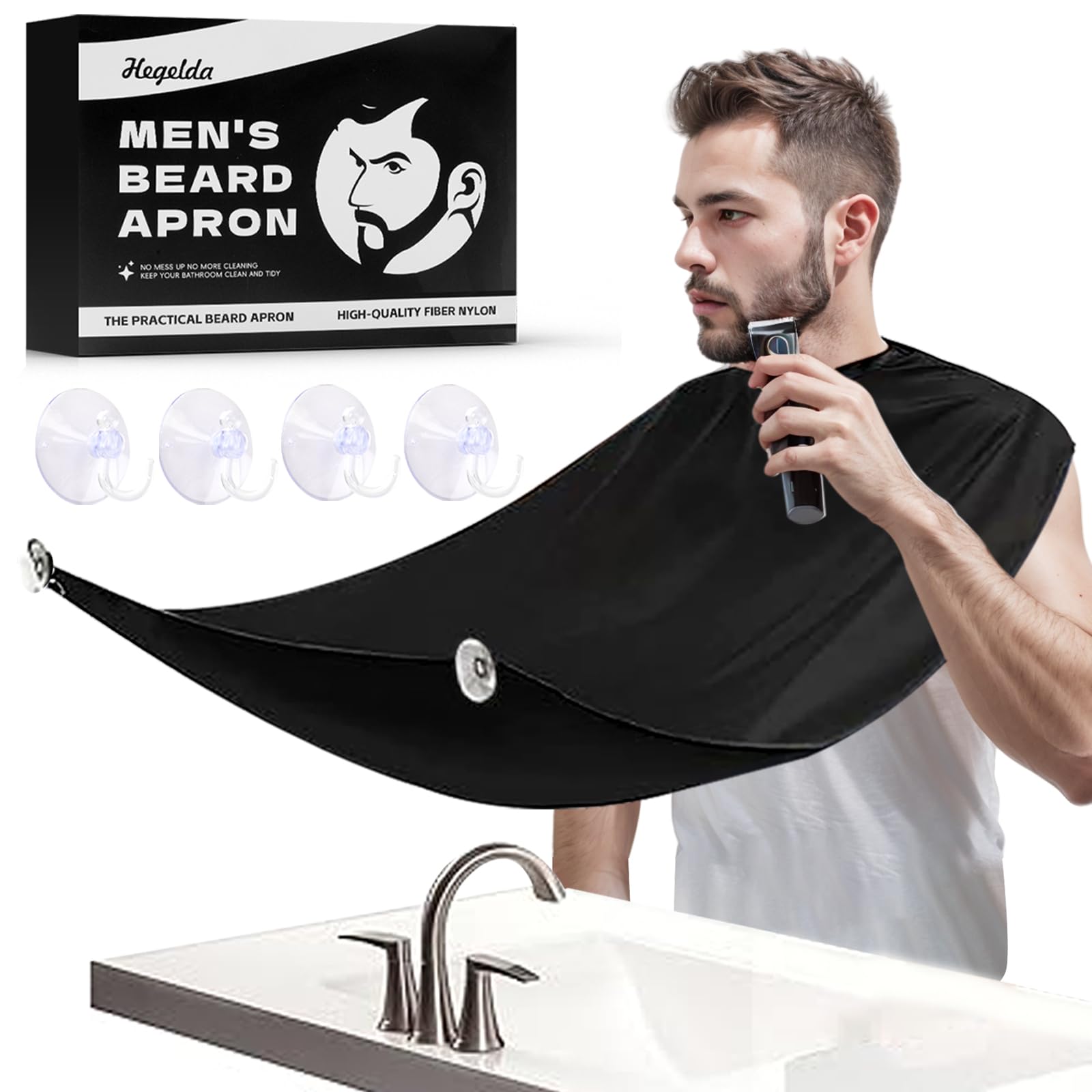 Avental de Barba para Aparar