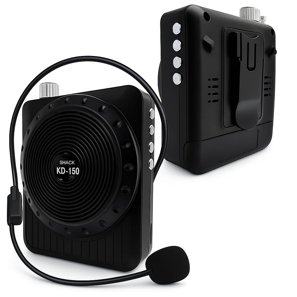 Amplificador de Voz Megafone com Microfone