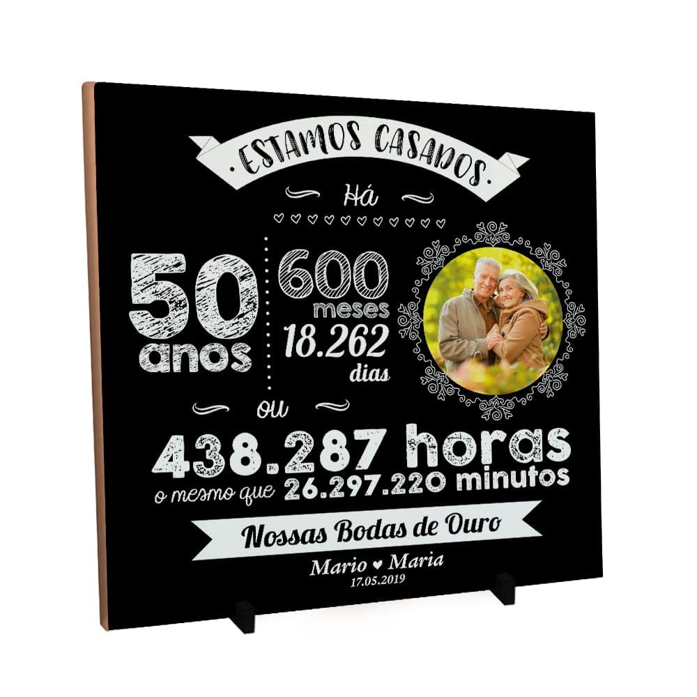 Azulejo Personalizado para Bodas de Casamento ou Namoro