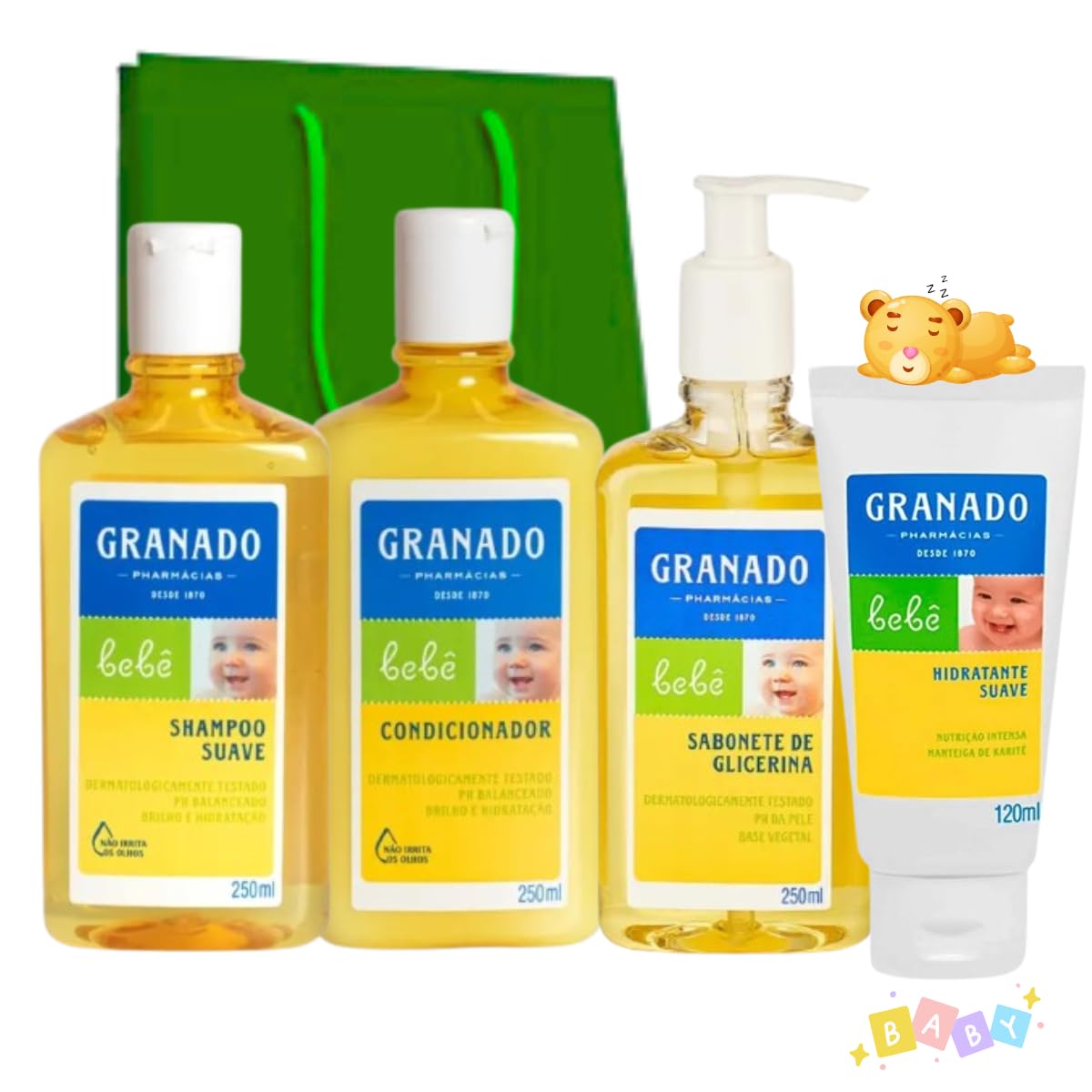 Kit Presente Granado Bebê Completo