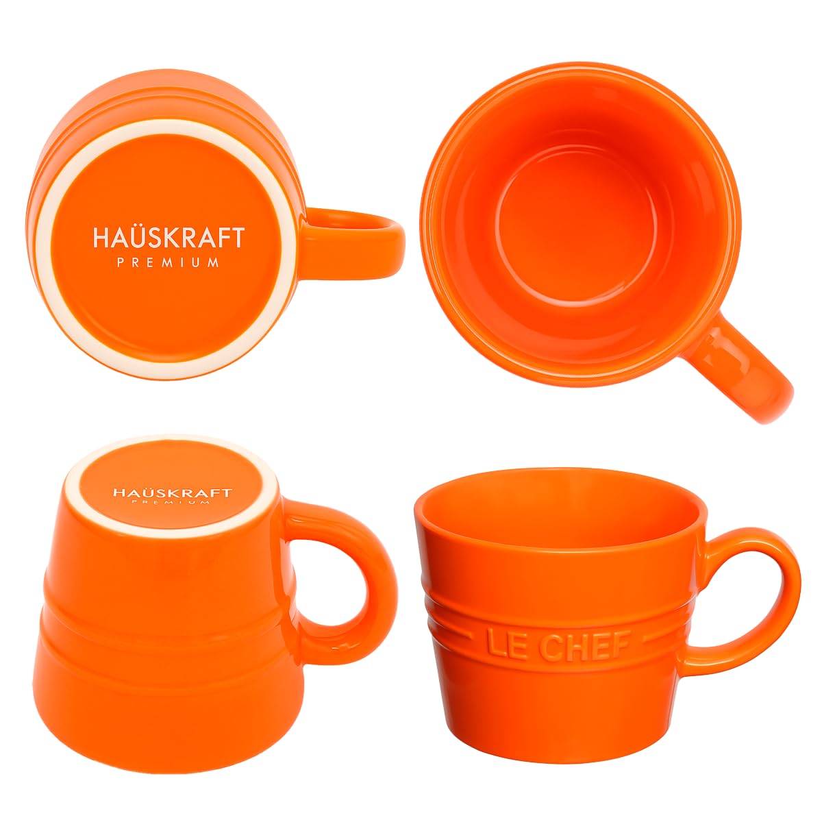 Conjunto 4 Canecas Le Chef para Espresso