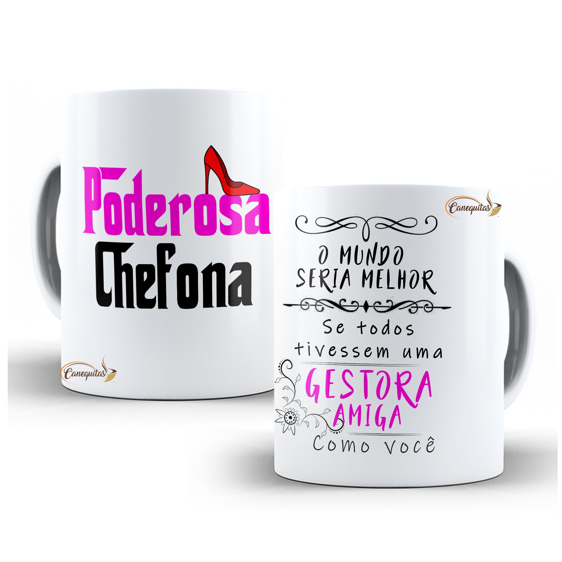 Caneca Personalizada Poderosa Chefona profissão Xicara Gestora (ASIN: B0FFWSQZHQ)