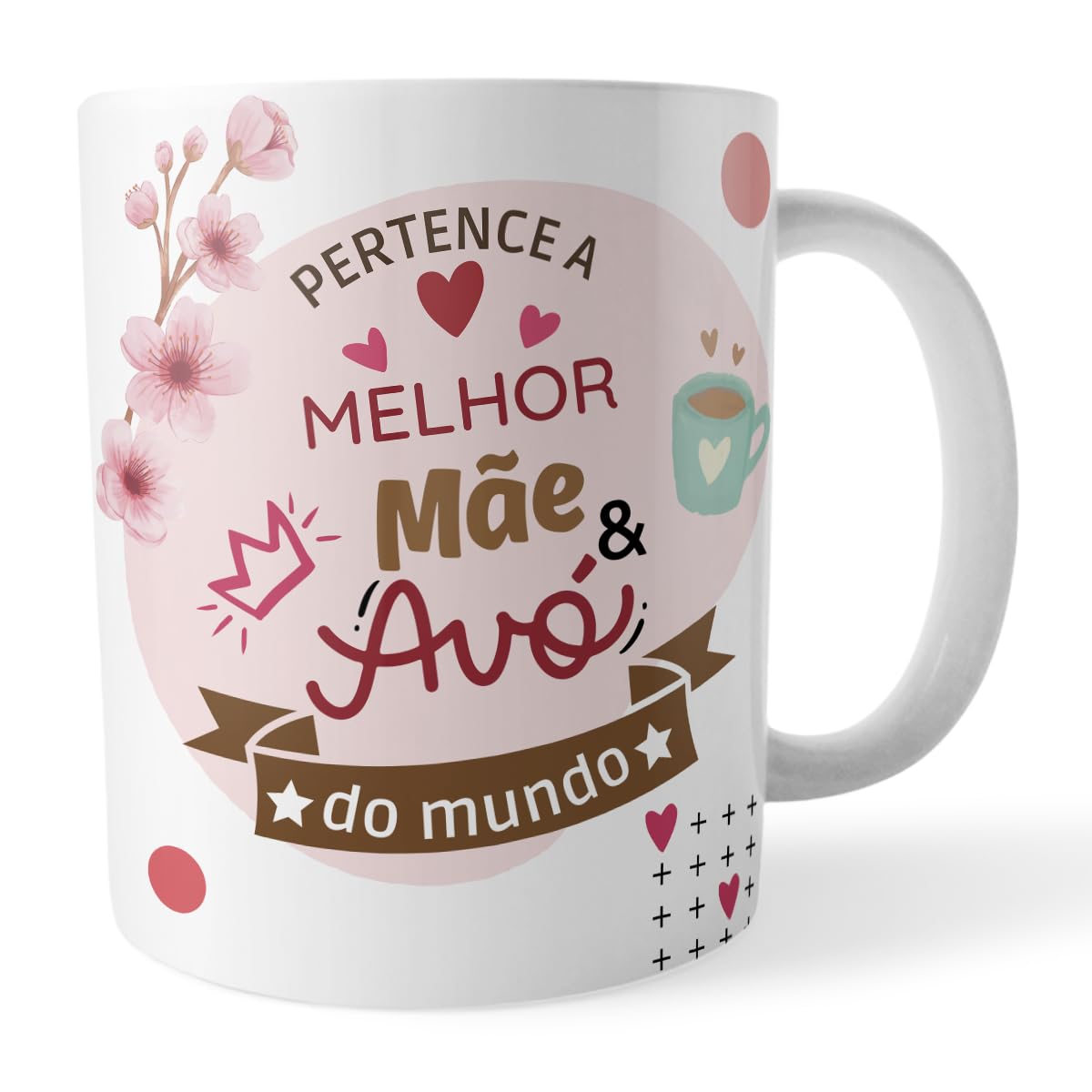 Caneca Melhor Mãe e Avó do Mundo