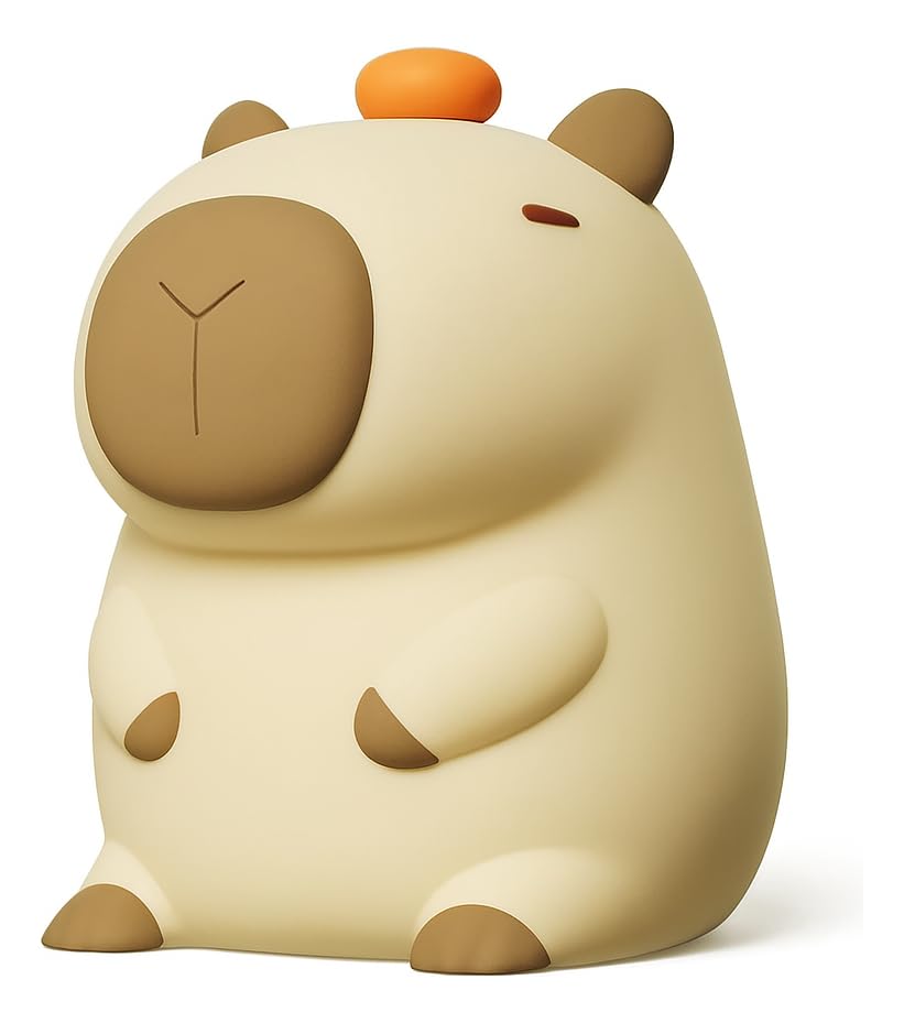 Luminária Capivara De Silicone Recarregável LED