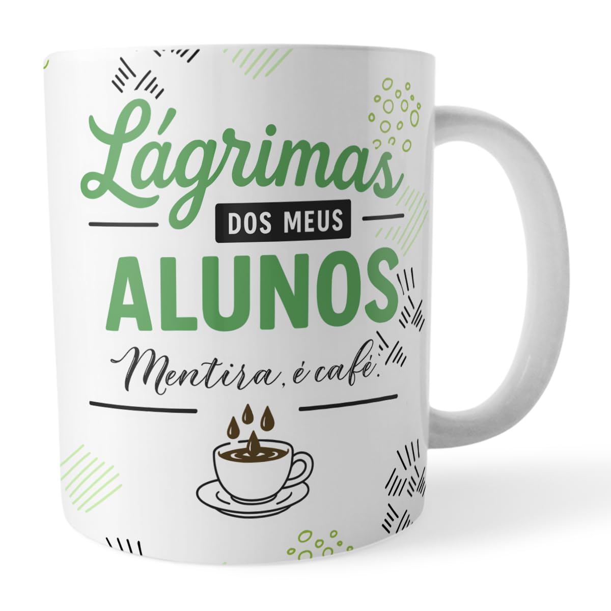 Caneca Verde ‘Lágrimas dos Alunos’