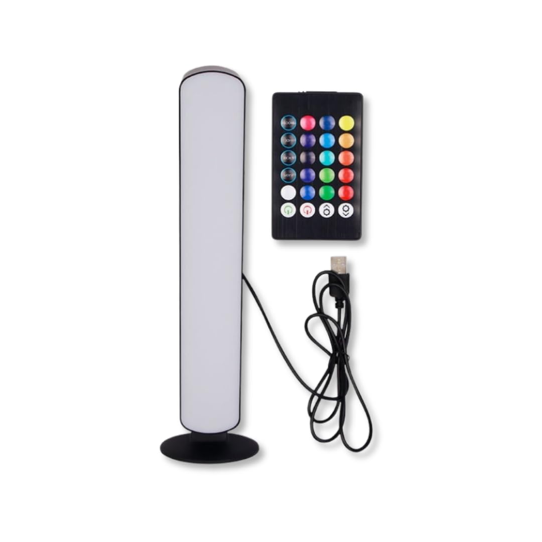 Luminária LED RGB Decorativa Controle Remoto