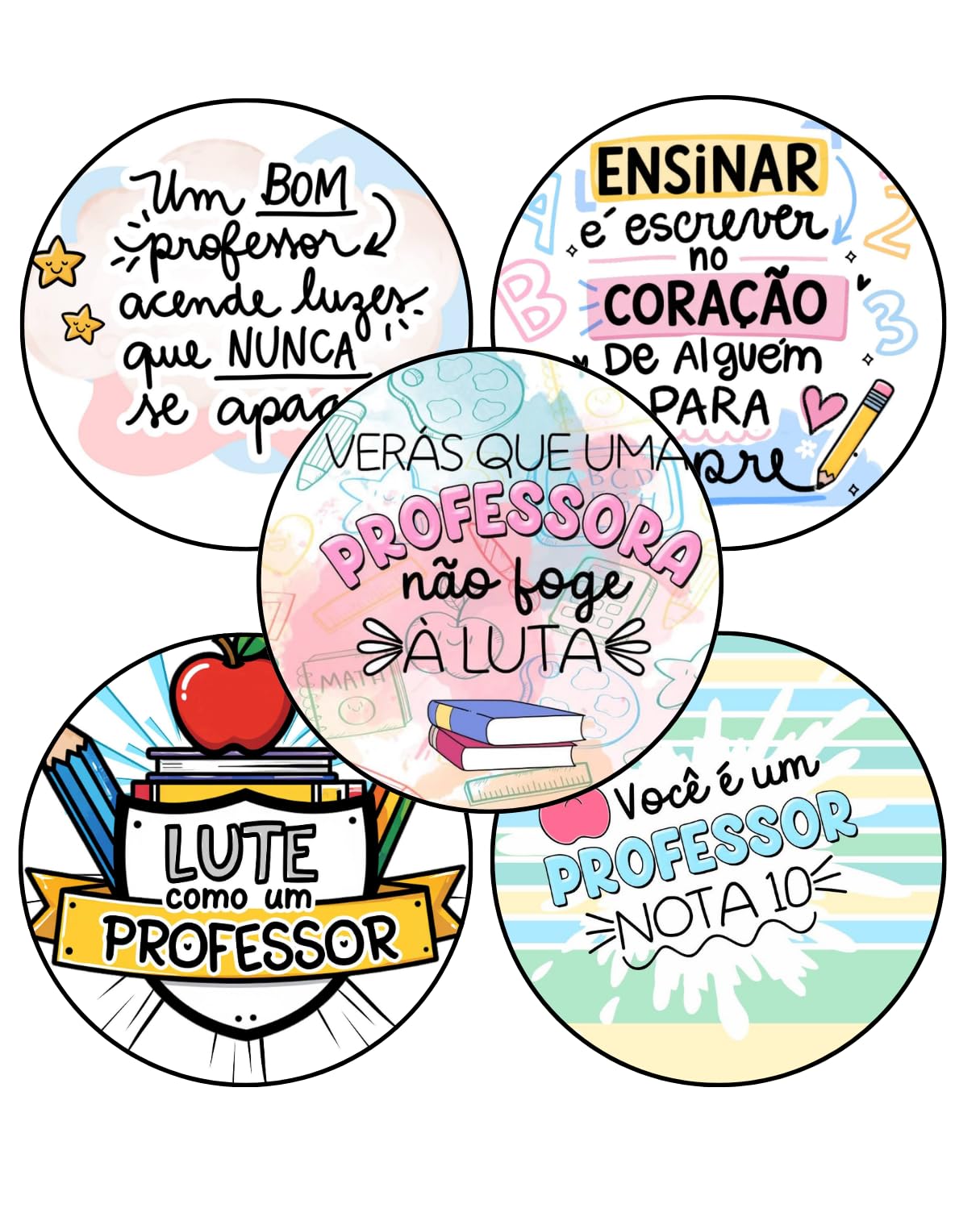 Adesivos Redondos: Personalize Qualquer Presente