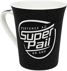Caneca de Vidro Pai 340ml para Cerveja e Drinks