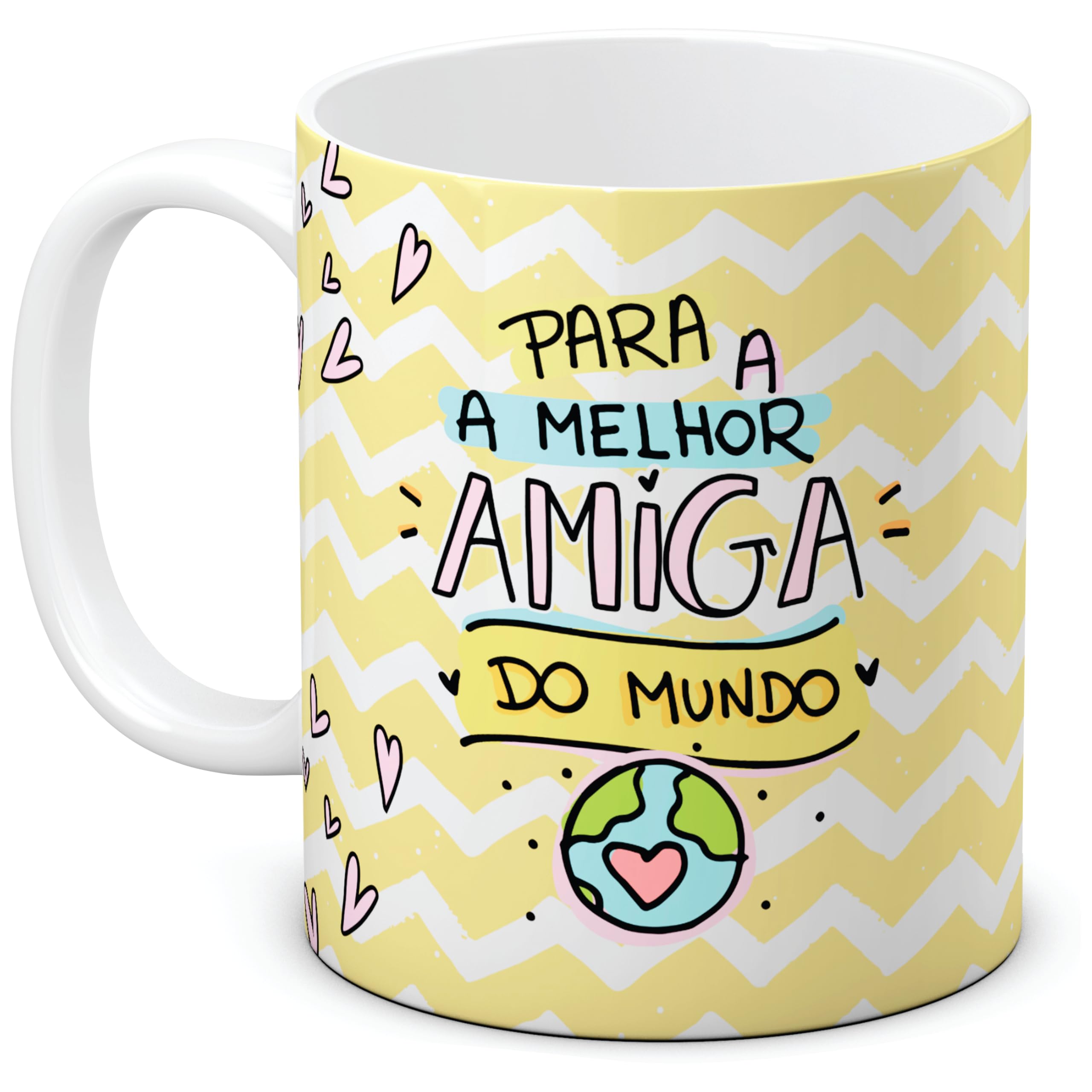 Caneca Para Melhor Amiga do Mundo para