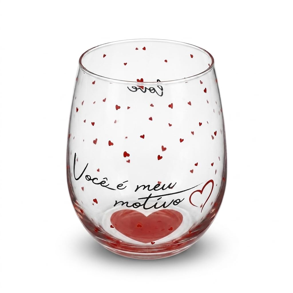 Copo de Vidro 480ml Personalizado Você é