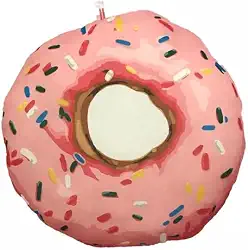 Almofada de Gato Divertida Donuts