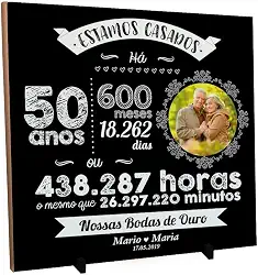 Azulejo Personalizado com Foto do Casal