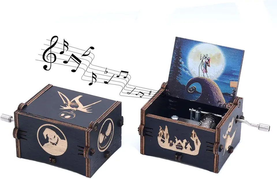 Keast Caixa de Música O Estranho Mundo de Jack