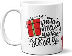 Caneca Natal Amigo Secreto
