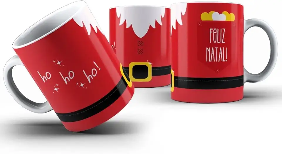 Caneca Xicara Natalina