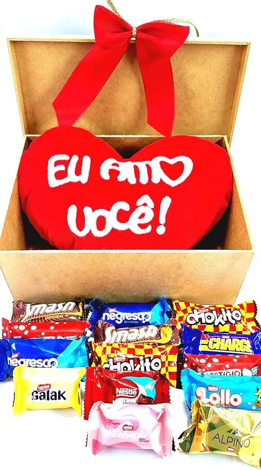 Cesta de Chocolates Presente Natal