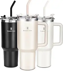 Romantic Crown Copo Térmico 1,18L com Canudo e Alça