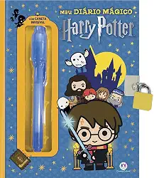 Harry Potter - Meu livro Diário Mágico com Caneta Especial