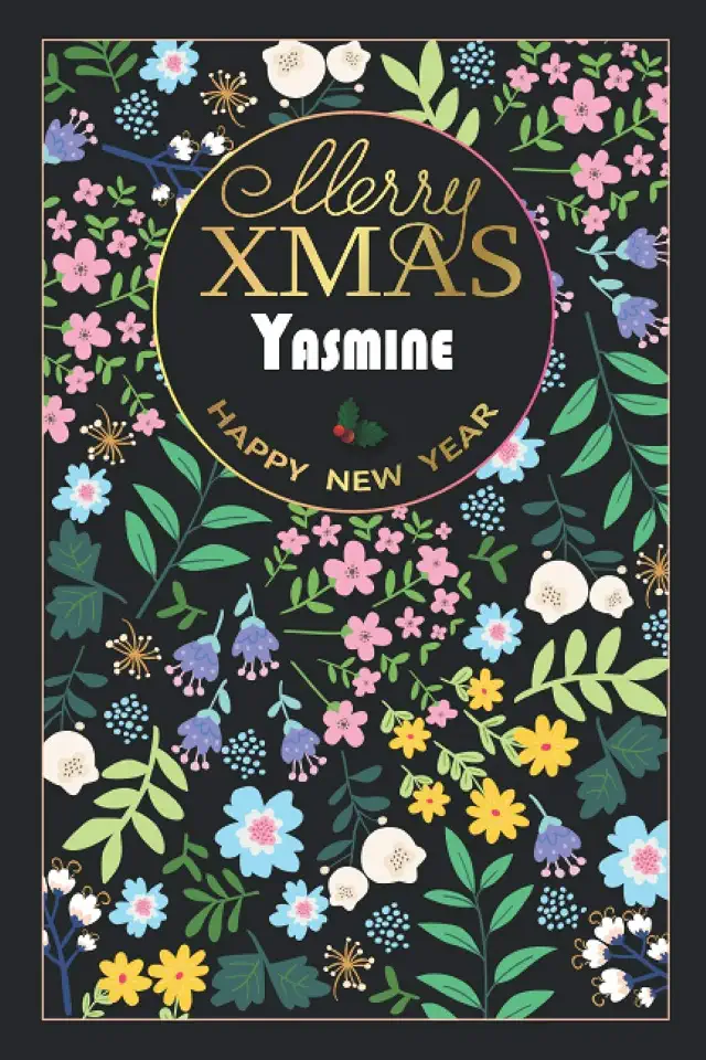 Diário Merry Christmas Yasmin