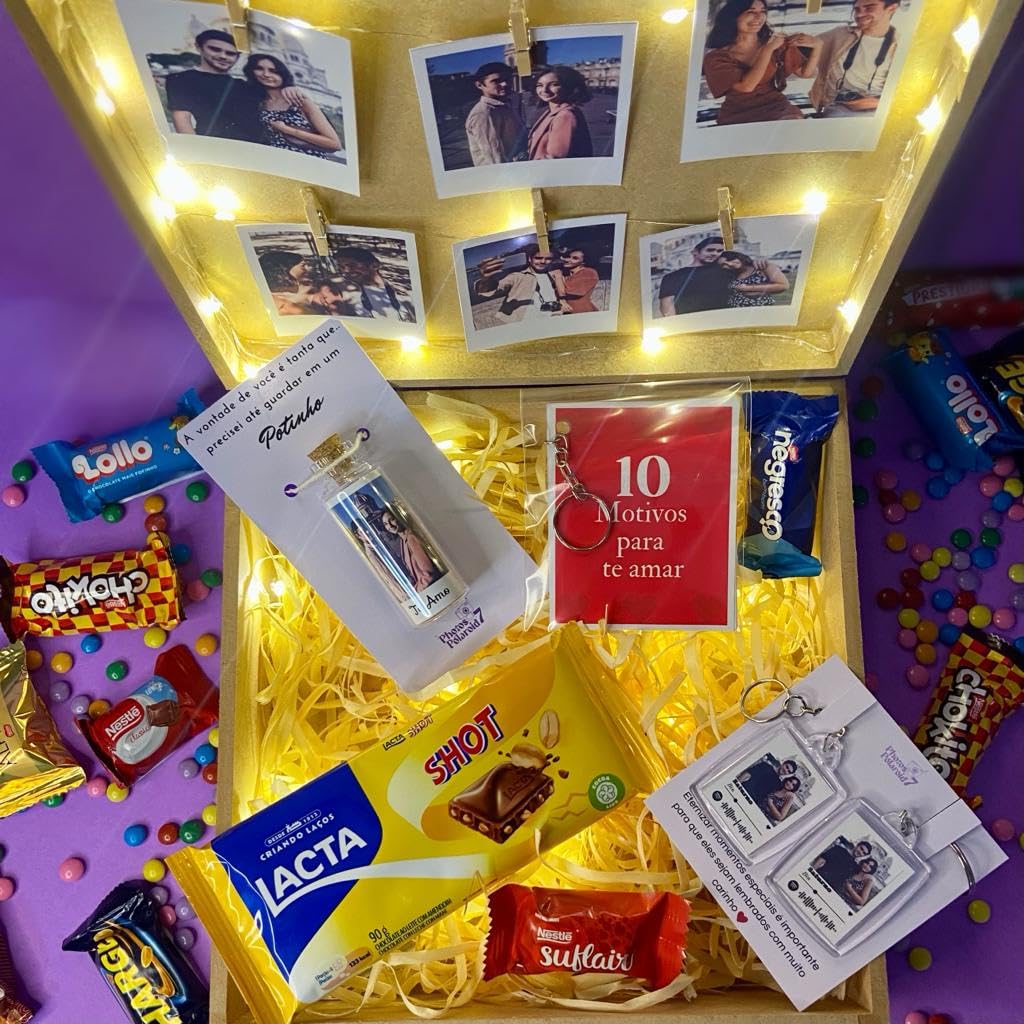 Kit Personalizado para Namorados com Fotos