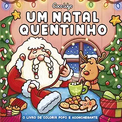 Livro Colorir Natal Cozy Christmas Coco Wyo