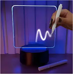 Luminária Lousa Mágica 3D