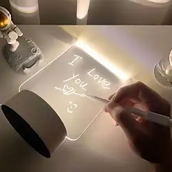 Luminária Mesa LED com Tela