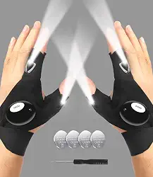 Luvas com Lanterna de LED