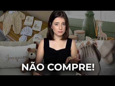 16 ITENS PARA NÃO COMPRAR NO ENXOVAL DO BEBÊ EM 2026